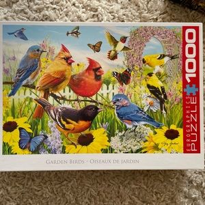 Garden Birds Eurographics 1000 pieces puzzle